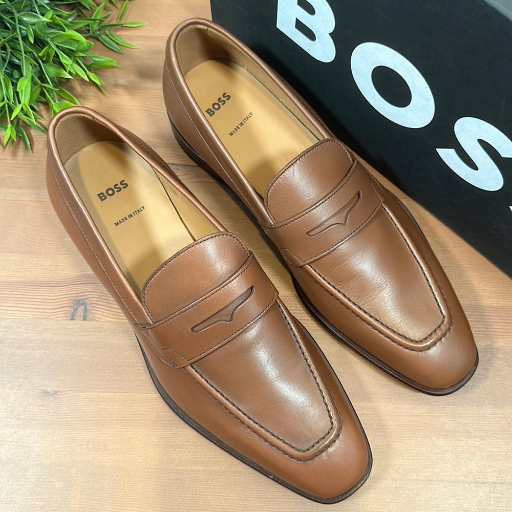 Boss Men's Lisbon Leather Loafers